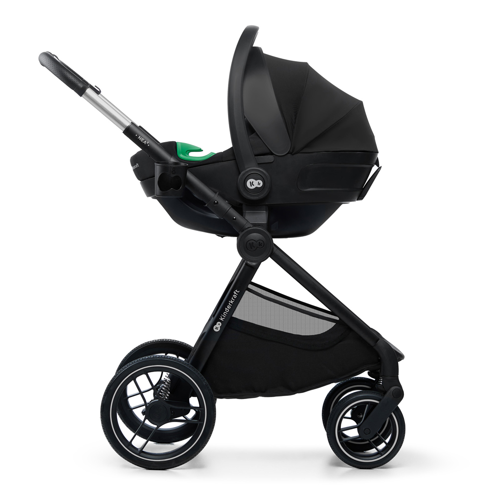 KINDERKRAFT Kočík kombinovaný Nea 2 2v1 Platinum Grey